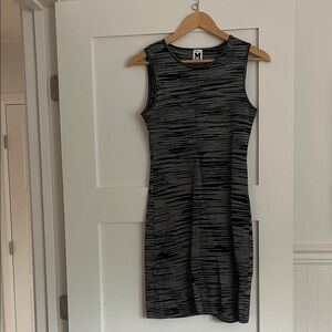 Missoni Black and White Sleeveless Mini Dress